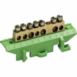 Coupon ???? Hager PE-Messingklemme KM07E ❤️