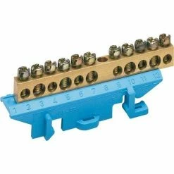 Aktion ⭐ Hager N-Messingklemme KM11N ????