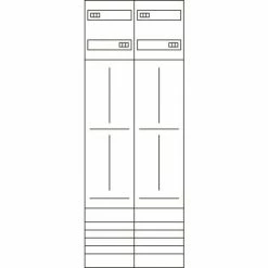 Rabatt ⌛ Hager Komplettfeld,univ.Z ZK53X7 ⭐