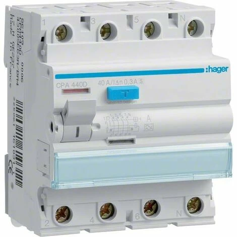 Beste Bewertungen von ???? Hager FI-Schutzschalter CPA440D ???? 1 Beste Bewertungen von ???? Hager FI-Schutzschalter CPA440D ????